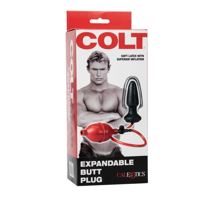 COLT Expandable Butt Plug Black – Sex toys NZ by Naughtyhut. Discreet delivery nationwide.