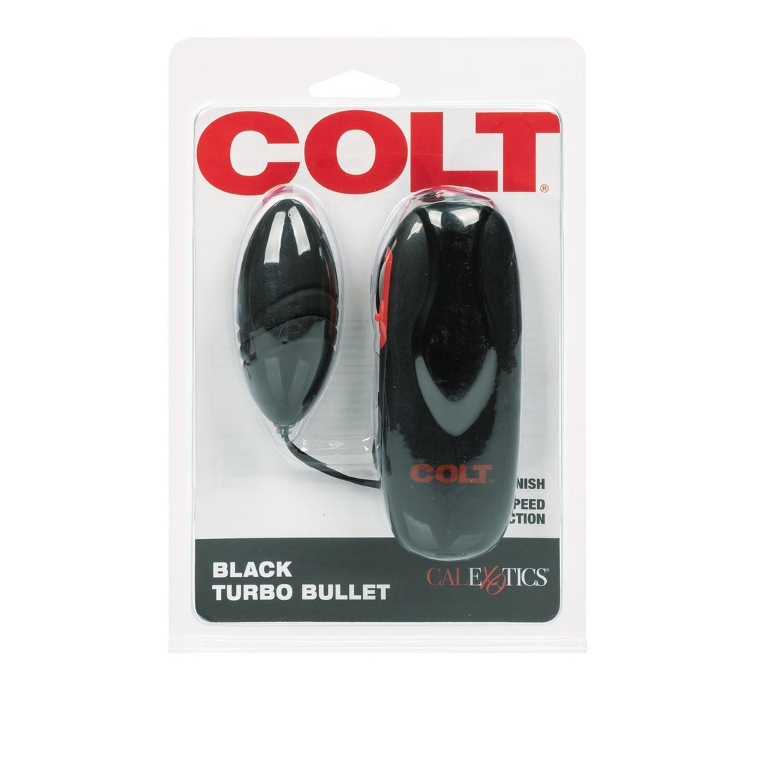 COLT Turbo Bullet Black – Sex toys NZ by Naughtyhut. Discreet delivery nationwide.