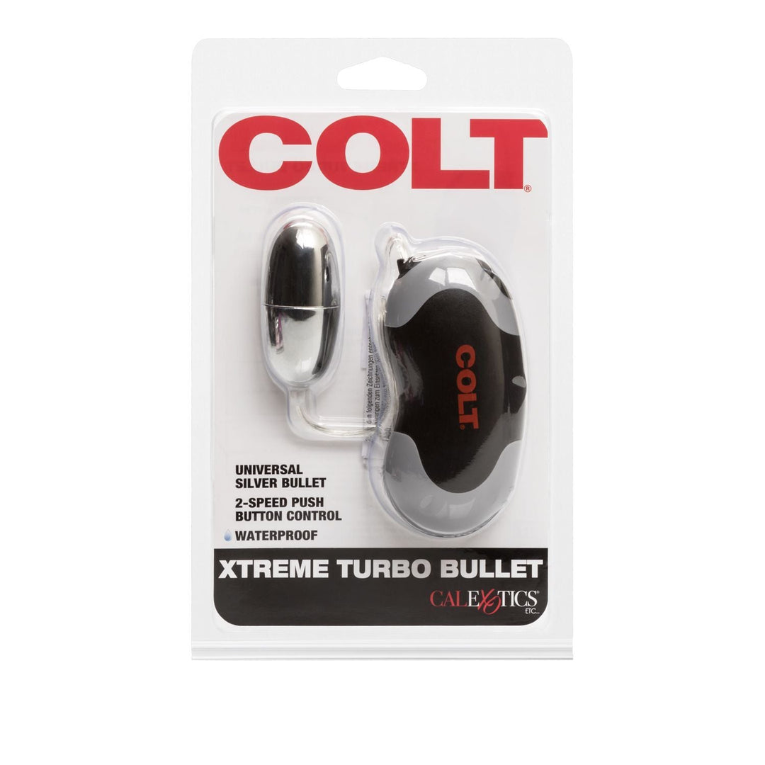 COLT Xtreme Turbo Bullet Silver – Sex toys NZ by Naughtyhut. Discreet delivery nationwide.