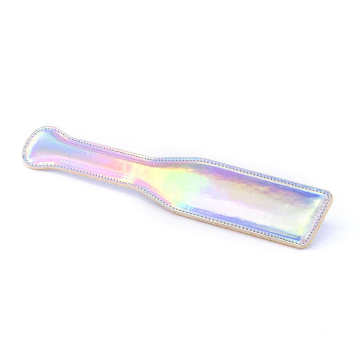 Buy Cosmo Bondage Paddle - Rainbow - Metallic Rainbow Paddle – Naughtyhut NZ sex toys online. Discreet delivery & top brands.