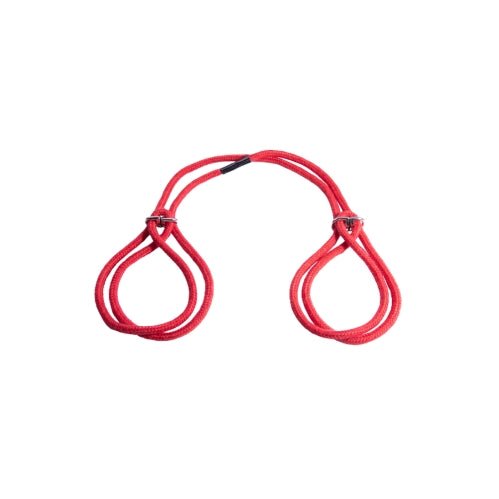 Buy Cotton Cuffs with Adjustable Knots – Naughtyhut NZ sex toys online. Discreet delivery & top brands.