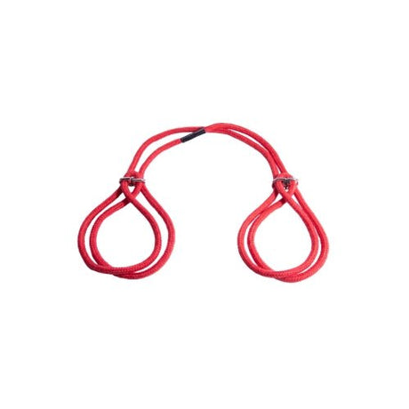 Buy Cotton Cuffs with Adjustable Knots – Naughtyhut NZ sex toys online. Discreet delivery & top brands.