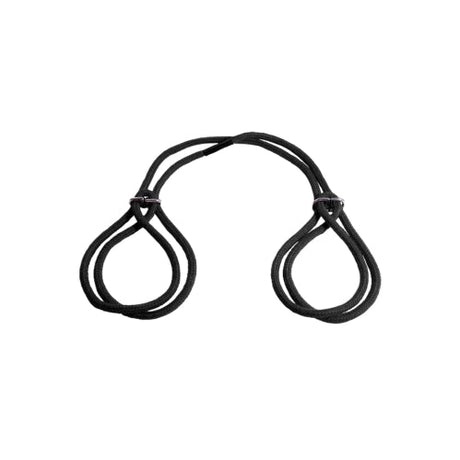 Buy Cotton Cuffs with Adjustable Knots – Naughtyhut NZ sex toys online. Discreet delivery & top brands.
