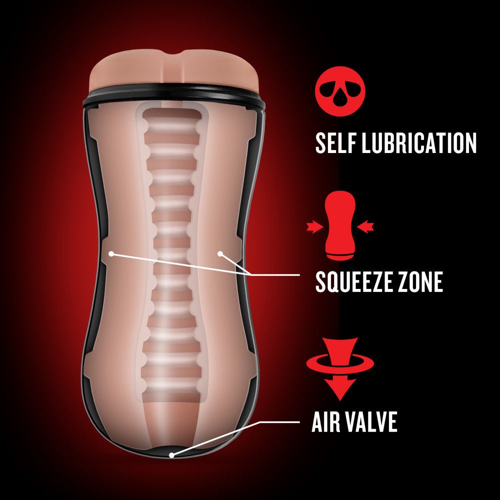Buy Coverboy Bad Boy Next Door - Flesh Male Ass Stroker – Naughtyhut NZ sex toys online. Discreet delivery & top brands.