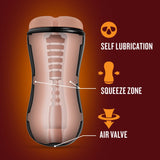 Buy Coverboy The Cowboy - Flesh Male Ass Stroker – Naughtyhut NZ sex toys online. Discreet delivery & top brands.