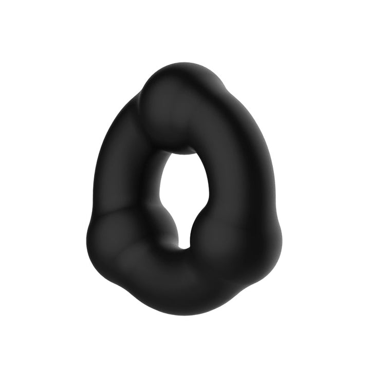Buy CRAZY BULL Beaded Cock Ring - Black Cock Ring – Naughtyhut NZ sex toys online. Discreet delivery & top brands.