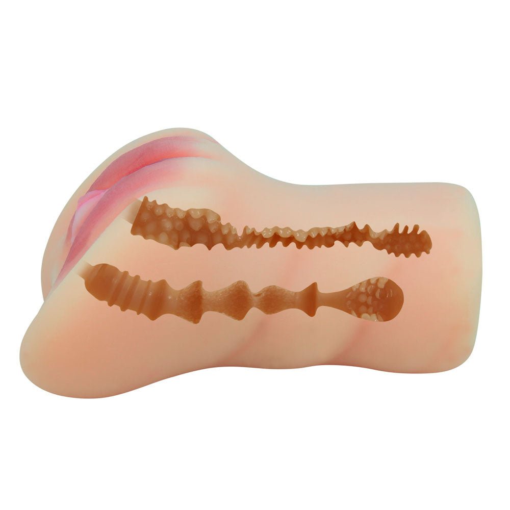 Buy CRAZY BULL CAROLINE Vagina Stroker - Flesh Vagina Stroker – Naughtyhut NZ sex toys online. Discreet delivery & top brands.