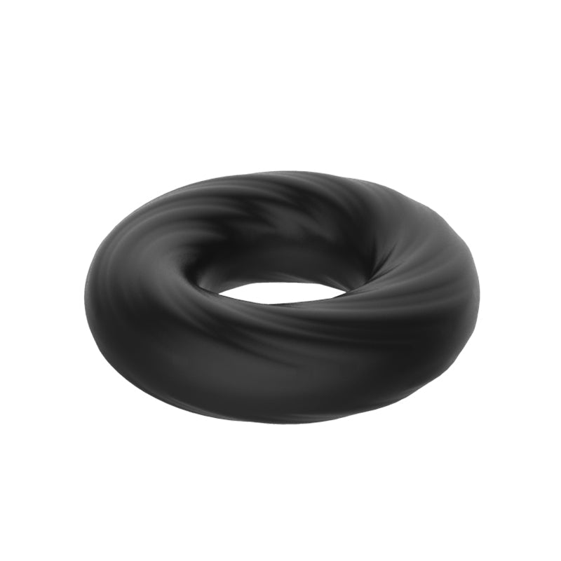 Buy CRAZY BULL Cock Ring - Black Cock Ring – Naughtyhut NZ sex toys online. Discreet delivery & top brands.