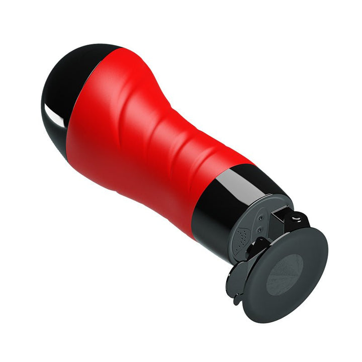 Buy CRAZY BULL DELIA Vibrating Stroker - Flesh Vibrating Vagina Stroker with Suction Base – Naughtyhut NZ sex toys online. Discreet delivery & top brands.