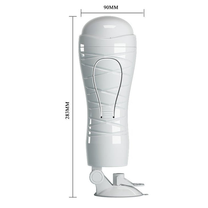 Buy CRAZY BULL Flora Stroker - Flesh Squeezable Vagina Stroker with Suction Base – Naughtyhut NZ sex toys online. Discreet delivery & top brands.