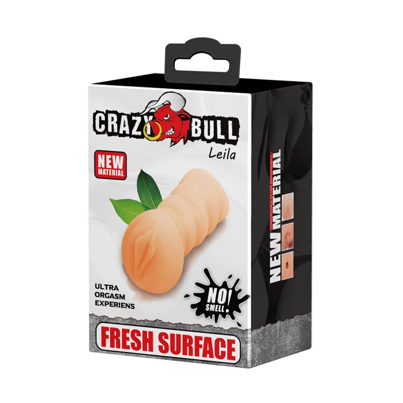 Buy CRAZY BULL LEILA Vagina Stroker - Flesh Vagina Stroker – Naughtyhut NZ sex toys online. Discreet delivery & top brands.