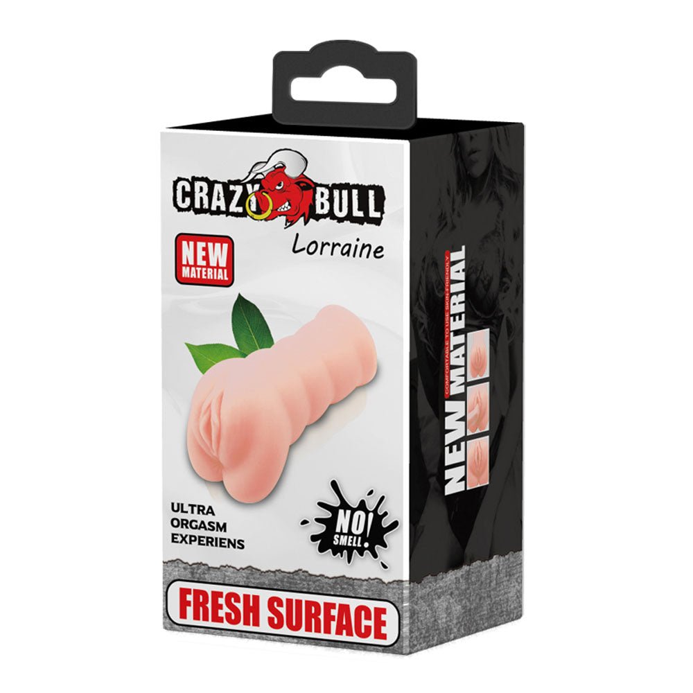 Buy CRAZY BULL LORRAINE Vagina Stroker - Flesh Vagina Stroker – Naughtyhut NZ sex toys online. Discreet delivery & top brands.