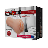 Buy CRAZY BULL MAGGIE Vagina Stroker - Flesh Vagina Stroker – Naughtyhut NZ sex toys online. Discreet delivery & top brands.