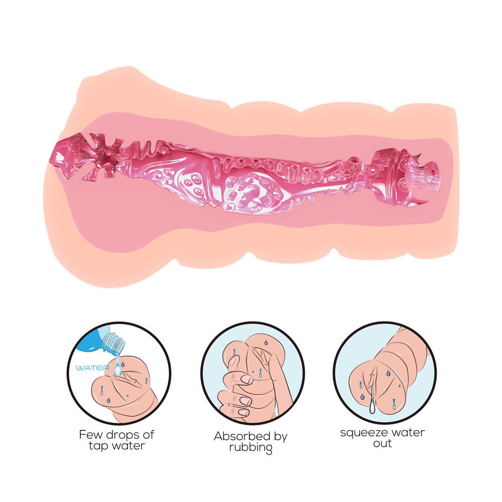 Buy CRAZY BULL Vagina Stroker - Flesh Vagina Stroker – Naughtyhut NZ sex toys online. Discreet delivery & top brands.