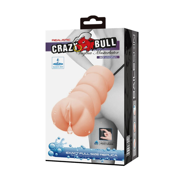 Buy CRAZY BULL Vagina Stroker - Flesh Vagina Stroker – Naughtyhut NZ sex toys online. Discreet delivery & top brands.