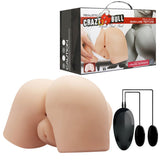 Buy CRAZY BULL Vibrating Doggy Torso - Flesh Vibrating Doggy Style Torso Masturbator – Naughtyhut NZ sex toys online. Discreet delivery & top brands.