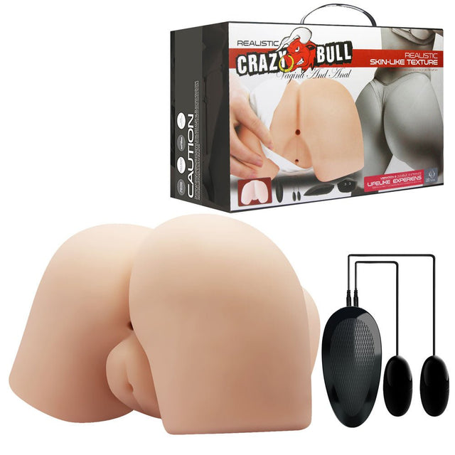 Buy CRAZY BULL Vibrating Doggy Torso - Flesh Vibrating Doggy Style Torso Masturbator – Naughtyhut NZ sex toys online. Discreet delivery & top brands.