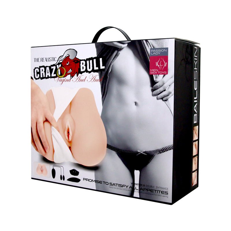 Buy CRAZY BULL Vibrating Missionary Torso - Flesh Vibrating Missionary Torso Masturbator – Naughtyhut NZ sex toys online. Discreet delivery & top brands.