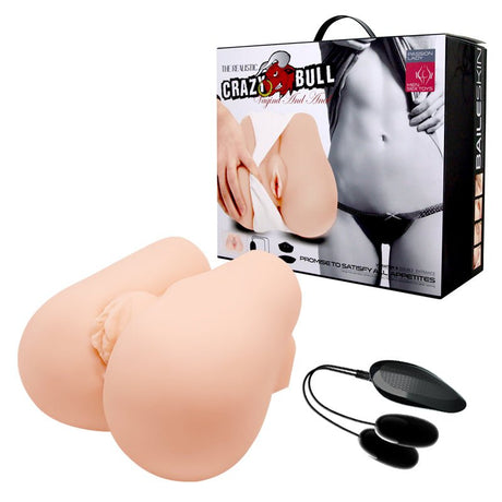 Buy CRAZY BULL Vibrating Missionary Torso - Flesh Vibrating Missionary Torso Masturbator – Naughtyhut NZ sex toys online. Discreet delivery & top brands.