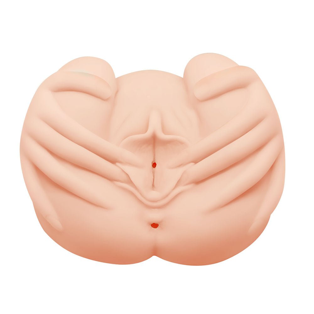 Buy CRAZY BULL Vibrating Spread Torso - Flesh Vibrating Spread Torso Masturbator – Naughtyhut NZ sex toys online. Discreet delivery & top brands.