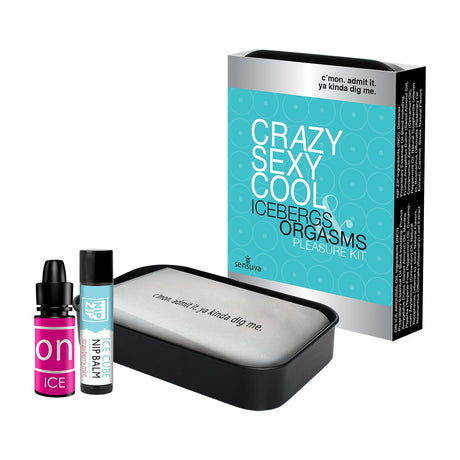 Buy Crazy Sexy Cool Arousal Pleasure Kit – Naughtyhut NZ sex toys online. Discreet delivery & top brands.