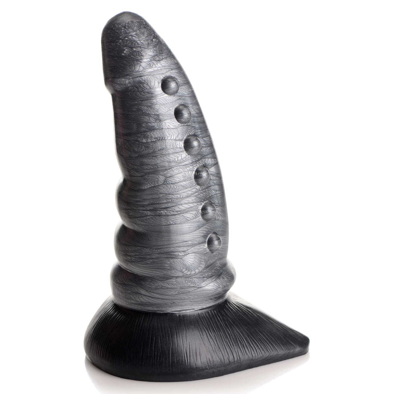 Buy Creature Cocks Beastly Tapered Bumpy Silicone Dildo - Silver 21 cm Bumpy Dildo – Naughtyhut NZ sex toys online. Discreet delivery & top brands.