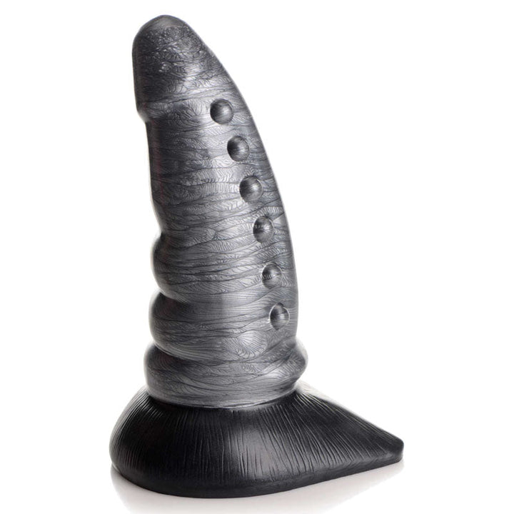 Buy Creature Cocks Beastly Tapered Bumpy Silicone Dildo - Silver 21 cm Bumpy Dildo – Naughtyhut NZ sex toys online. Discreet delivery & top brands.