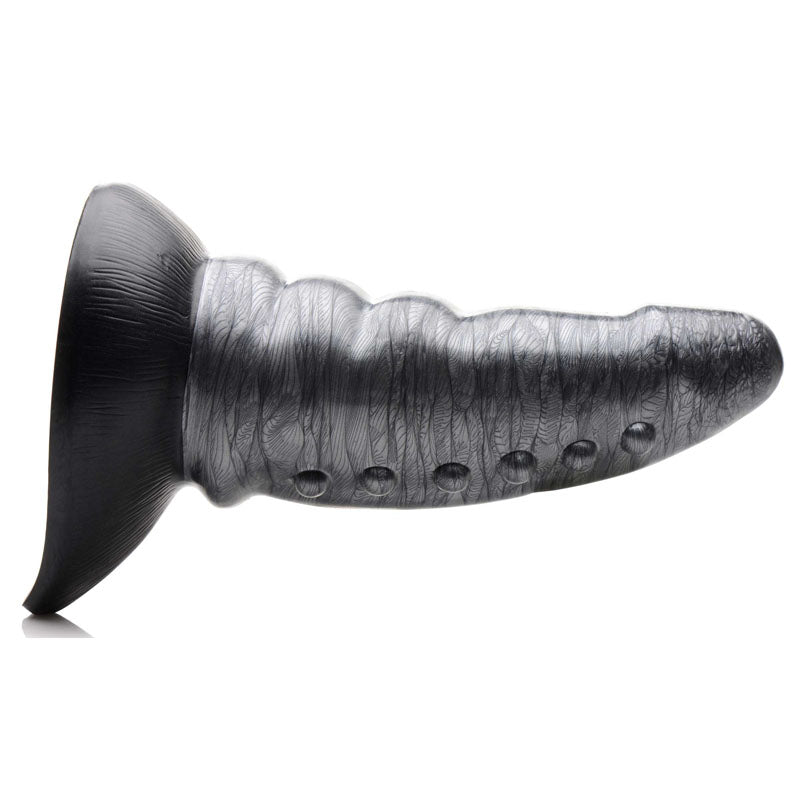 Buy Creature Cocks Beastly Tapered Bumpy Silicone Dildo - Silver 21 cm Bumpy Dildo – Naughtyhut NZ sex toys online. Discreet delivery & top brands.