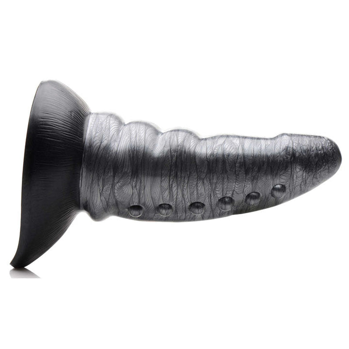 Buy Creature Cocks Beastly Tapered Bumpy Silicone Dildo - Silver 21 cm Bumpy Dildo – Naughtyhut NZ sex toys online. Discreet delivery & top brands.