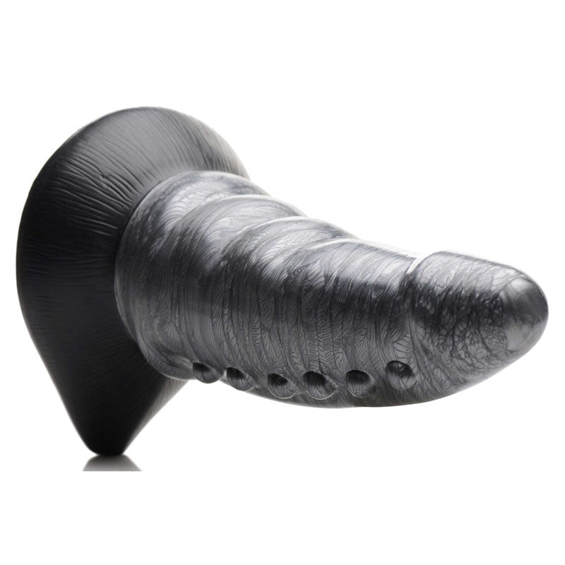 Buy Creature Cocks Beastly Tapered Bumpy Silicone Dildo - Silver 21 cm Bumpy Dildo – Naughtyhut NZ sex toys online. Discreet delivery & top brands.
