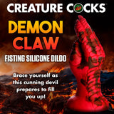 Buy Creature Cocks Demon Claw Fisting Silicone Dildo - Red 21.8 cm Claw Fantasy Dildo – Naughtyhut NZ sex toys online. Discreet delivery & top brands.