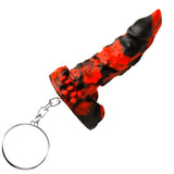 Buy Creature Cocks Fire Demon Keychain - Novelty Fantasy Dildo Keyring – Naughtyhut NZ sex toys online. Discreet delivery & top brands.
