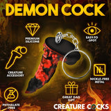 Buy Creature Cocks Fire Demon Keychain - Novelty Fantasy Dildo Keyring – Naughtyhut NZ sex toys online. Discreet delivery & top brands.