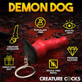 Buy Creature Cocks Hell - Hound Keychain - Novelty Fantasy Dildo Keyring – Naughtyhut NZ sex toys online. Discreet delivery & top brands.