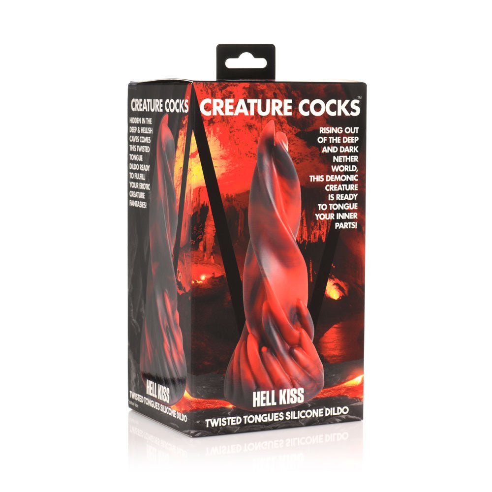Buy Creature Cocks Hell Kiss - Red 18.8 cm Fantasy Dildo – Naughtyhut NZ sex toys online. Discreet delivery & top brands.