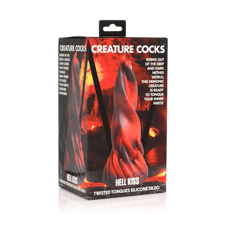 Buy Creature Cocks Hell Kiss - Red 18.8 cm Fantasy Dildo – Naughtyhut NZ sex toys online. Discreet delivery & top brands.
