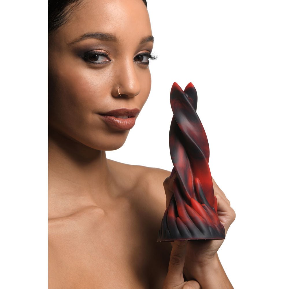 Buy Creature Cocks Hell Kiss - Red 18.8 cm Fantasy Dildo – Naughtyhut NZ sex toys online. Discreet delivery & top brands.