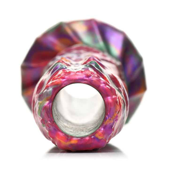 Buy Creature Cocks Larva Silicone Dildo - Coloured 22.9 cm Fantasy Dildo with Eggs – Naughtyhut NZ sex toys online. Discreet delivery & top brands.