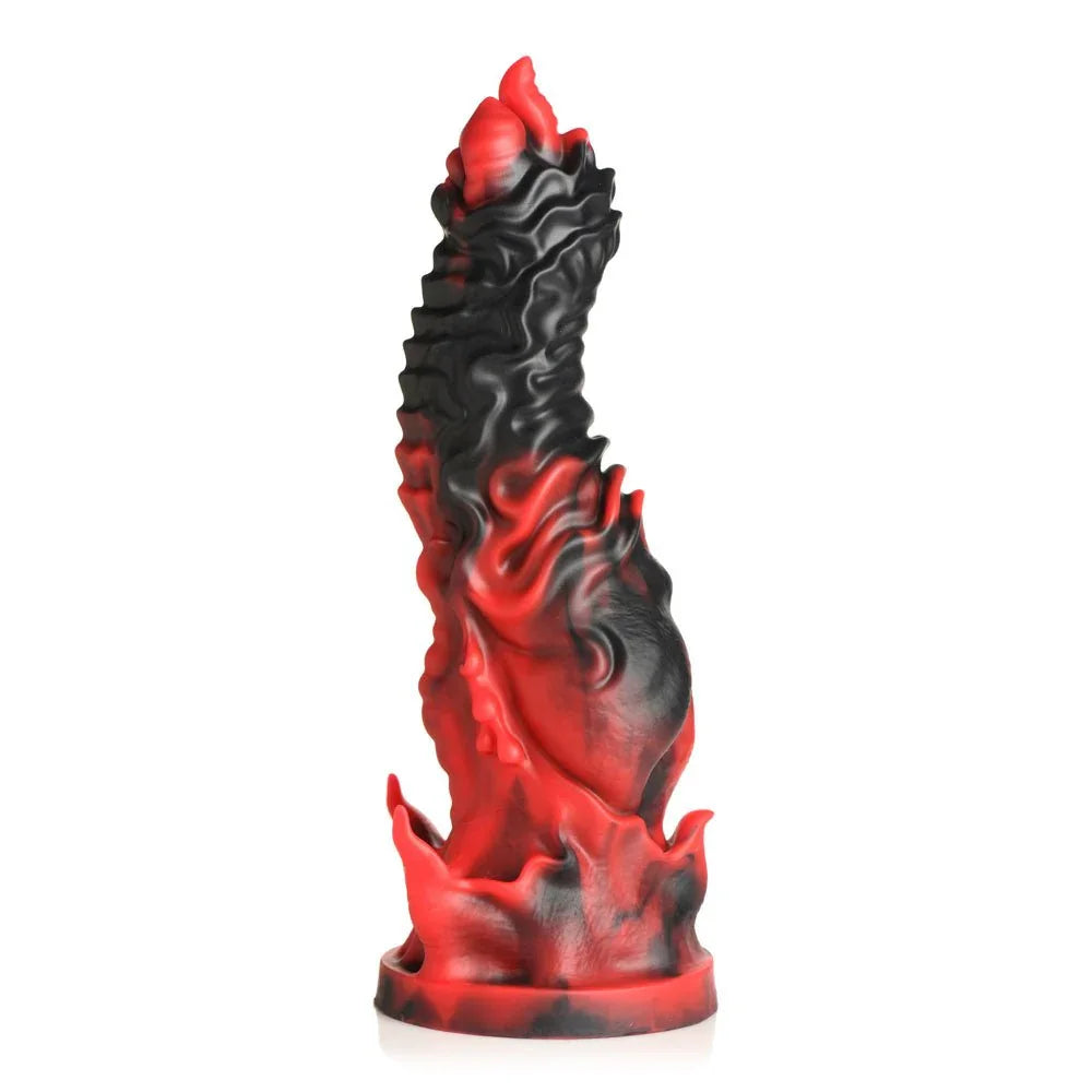 Creature Cocks Mephisto - Red/Black 18.5 cm Fantasy Dildo – Sex toys NZ by Naughtyhut. Discreet delivery nationwide.