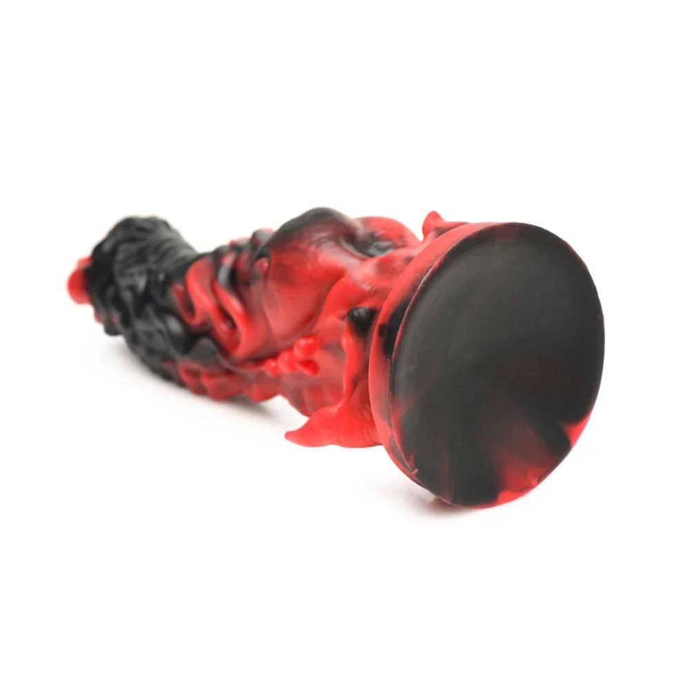 Creature Cocks Mephisto - Red/Black 18.5 cm Fantasy Dildo – Sex toys NZ by Naughtyhut. Discreet delivery nationwide.
