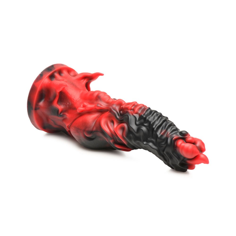 Buy Creature Cocks Mephisto - Red/Black 18.5 cm Fantasy Dildo – Naughtyhut NZ sex toys online. Discreet delivery & top brands.