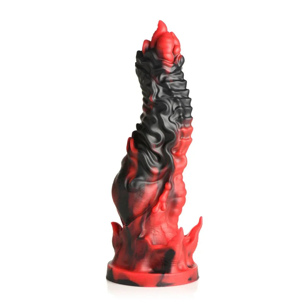 Creature Cocks Mephisto - Red/Black 18.5 cm Fantasy Dildo – Sex toys NZ by Naughtyhut. Discreet delivery nationwide.