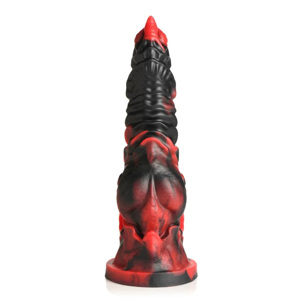 Creature Cocks Mephisto - Red/Black 18.5 cm Fantasy Dildo – Sex toys NZ by Naughtyhut. Discreet delivery nationwide.