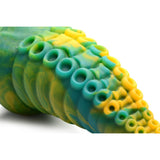 Buy Creature Cocks Monstropus Tentacled Monster Silicone Dildo - Green/Yellow 21.6 cm Fantasy Dildo – Naughtyhut NZ sex toys online. Discreet delivery & top brands.