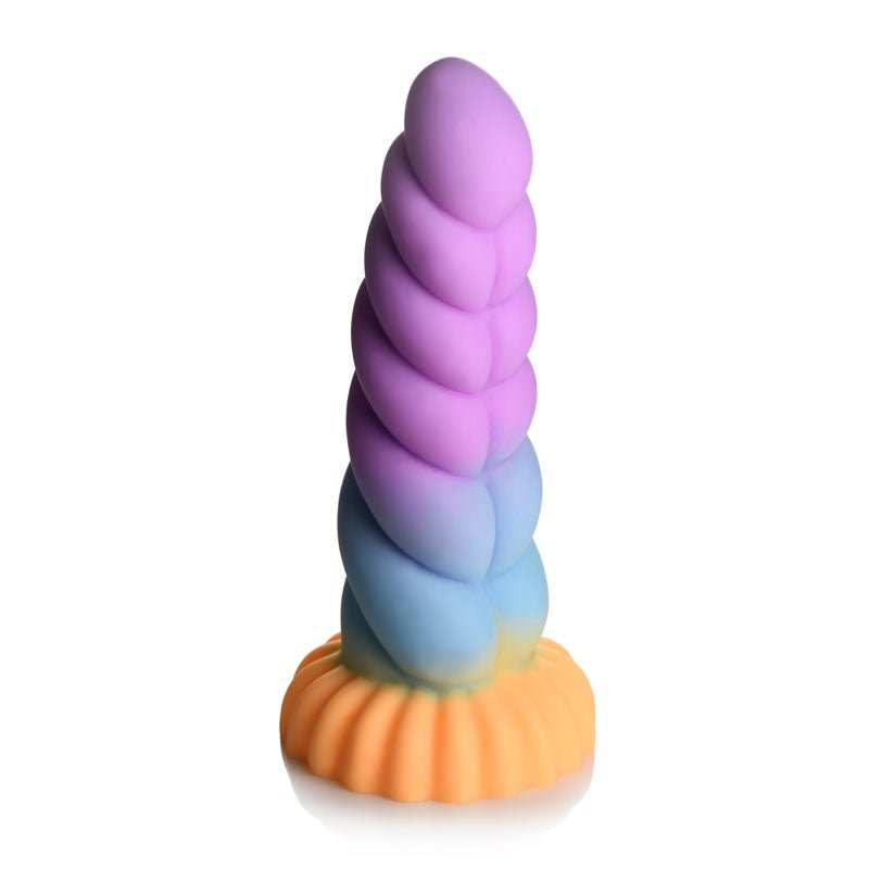Buy Creature Cocks Mystique Silicone Unicorn Dildo - Coloured 21 cm Fantasy Dildo – Naughtyhut NZ sex toys online. Discreet delivery & top brands.
