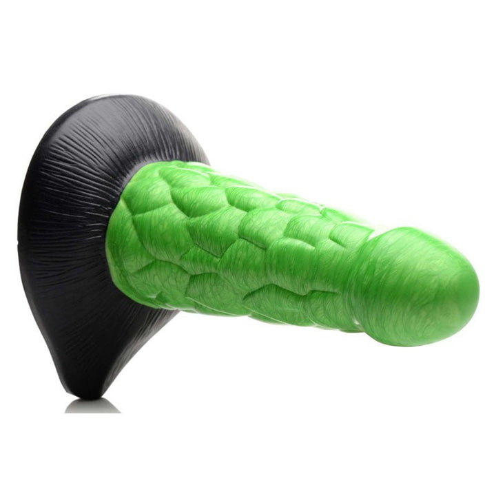 Buy Creature Cocks Radioactive Reptile Thick Scaly Silicone Dildo - Green 19 cm Dildo – Naughtyhut NZ sex toys online. Discreet delivery & top brands.
