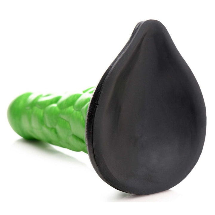 Buy Creature Cocks Radioactive Reptile Thick Scaly Silicone Dildo - Green 19 cm Dildo – Naughtyhut NZ sex toys online. Discreet delivery & top brands.