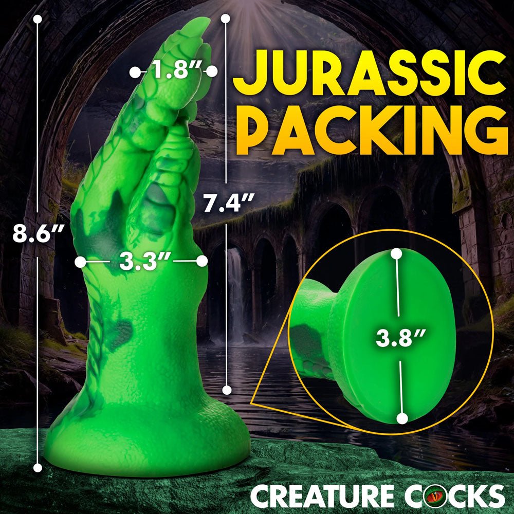 Buy Creature Cocks Raptor Claw Fisting Silicone Dildo - Green 21.8 cm Claw Fantasy Dildo – Naughtyhut NZ sex toys online. Discreet delivery & top brands.