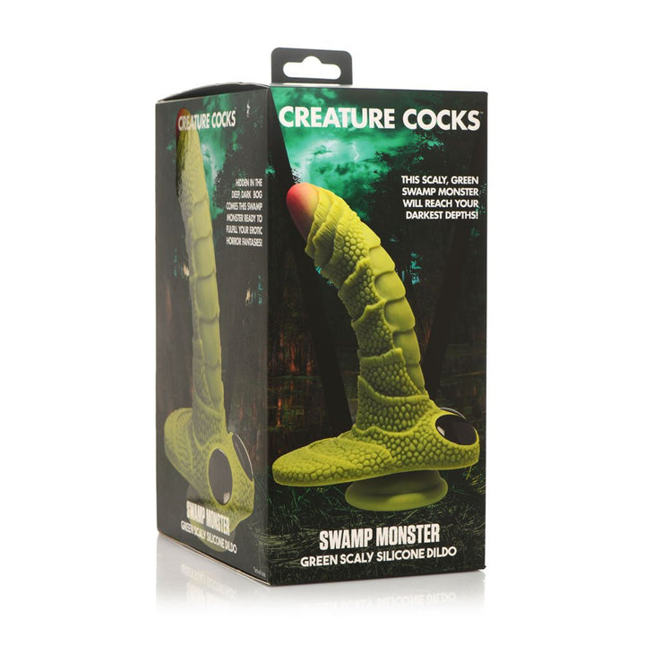 Buy Creature Cocks Swamp Monster - Green 23.9 cm Fantasy Dildo – Naughtyhut NZ sex toys online. Discreet delivery & top brands.