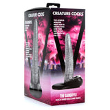 Buy Creature Cocks The Gargoyle Rock Hard Silicone Dildo - Silver 23.6 cm Fantasy Dildo – Naughtyhut NZ sex toys online. Discreet delivery & top brands.